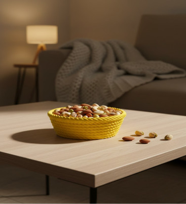 YUVARLAK ÇEREZLİK SARI - Lisinya