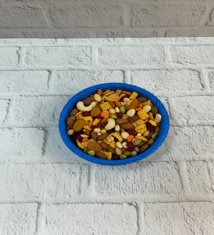 YUVARLAK ÇEREZLİK LACİVERT - Lisinya