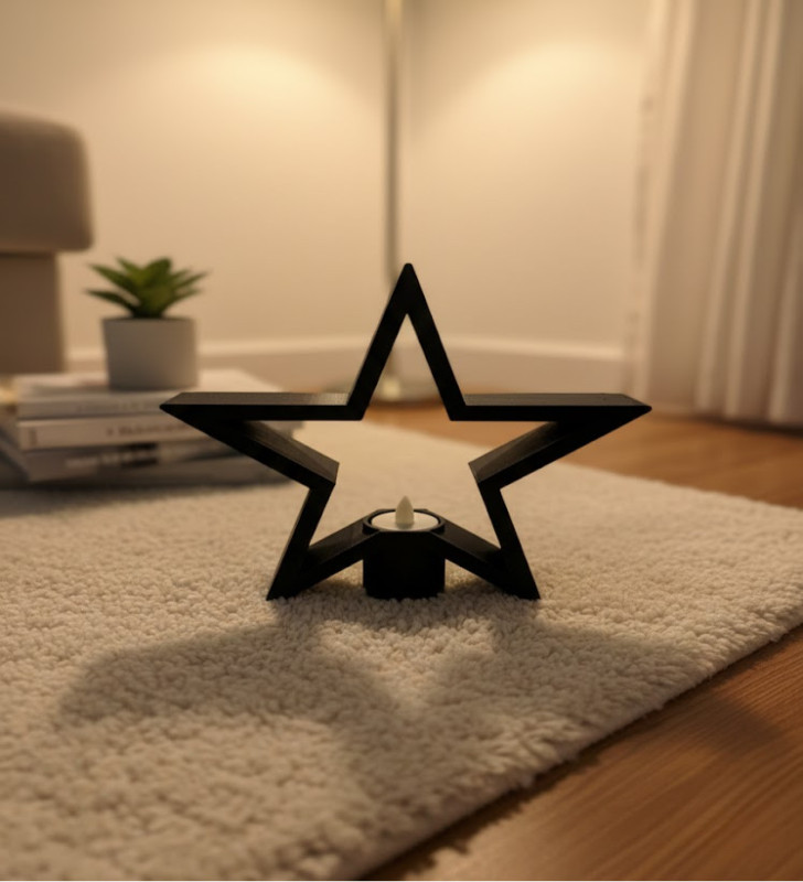 YILDIZ MUMLUK SİYAH - Lisinya