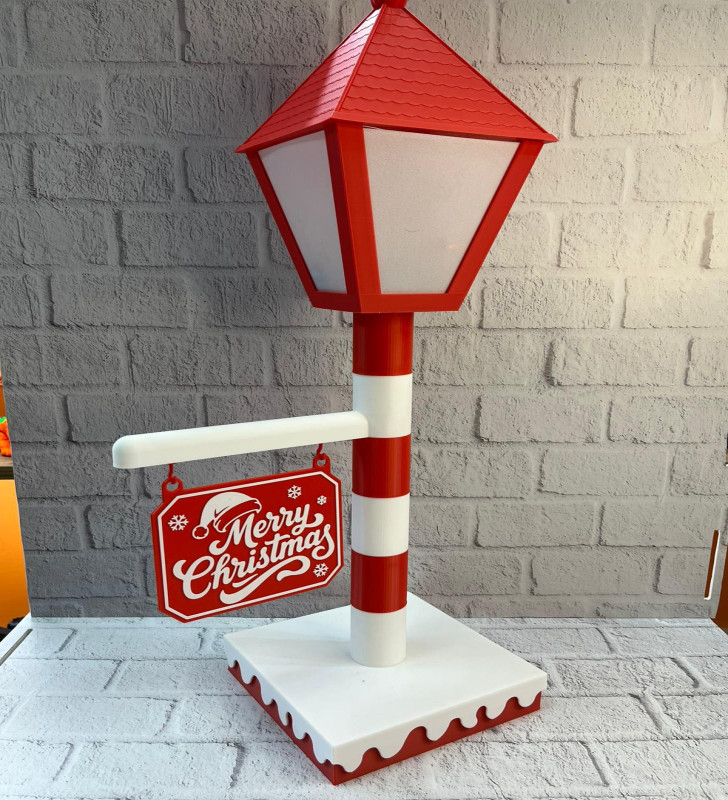 Yılbaşı Tabelalı Dekoratif Lamba Merry Christmas Işıklı Tasarım - Lisinya