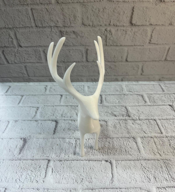 GEYİK FİGÜRÜ BEYAZ - Lisinya
