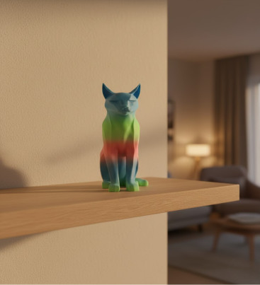 AÇIK RAİNBOW KEDİ - Lisinya