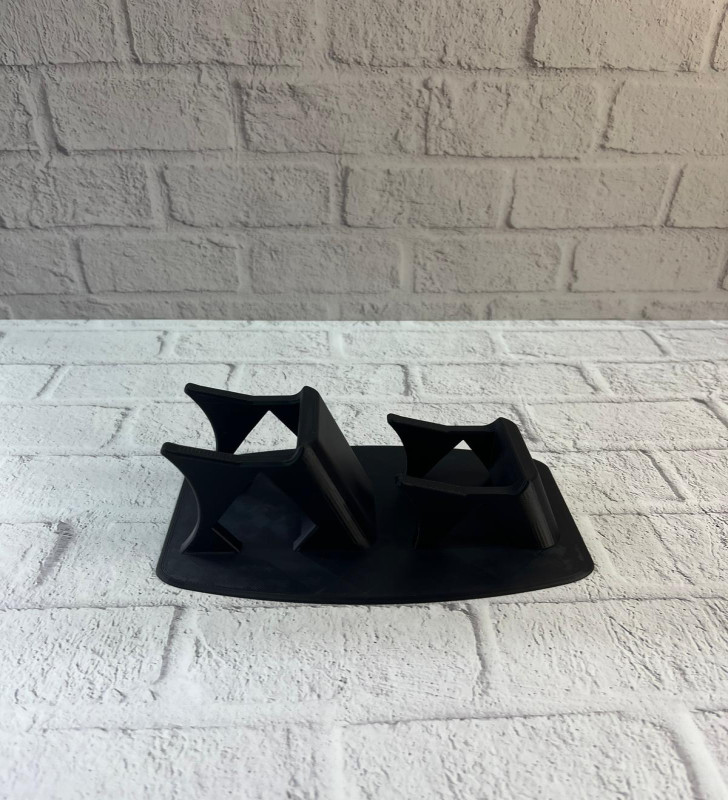 Dekoratif Siyah İkili Gamepad Standı 7x18 cm - Lisinya