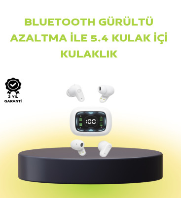 Uzun Bekleme Süreli Bluetooth Kulaklık Kablosuz Bağlantı - Lisinya
