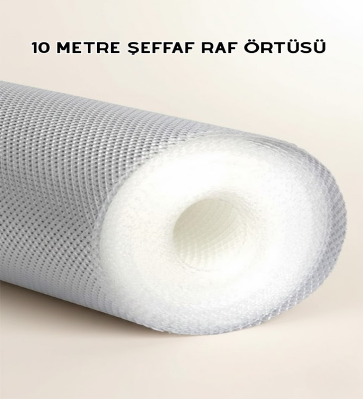 10 Metre Silikon Tabanlı Şeffaf Çekmece Düzenleyici Aparat - Lisinya