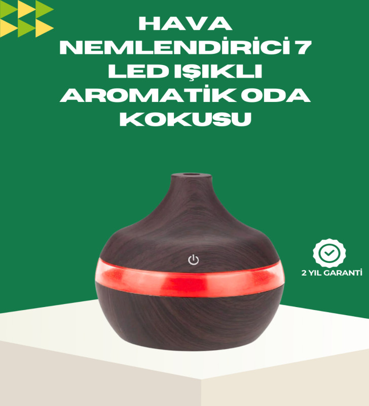 Prizden Çalışan Sessiz Ultrasonik Hava Nemlendirici Difüzör - Lisinya