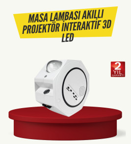 Romantik Atmosfer İçin Yıldızlı Gökyüzü LED Projektör - Lisinya