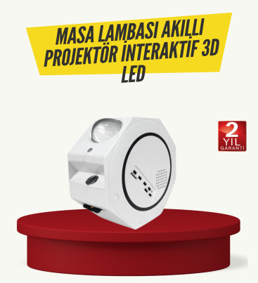 Romantik Atmosfer İçin Yıldızlı Gökyüzü LED Projektör - Lisinya