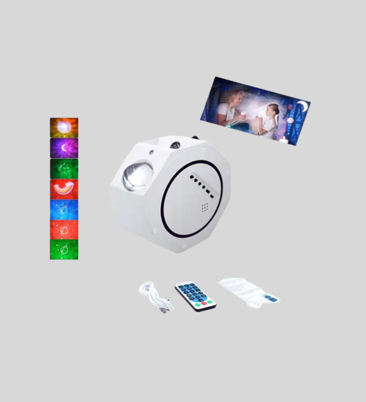 Romantik Atmosfer İçin Yıldızlı Gökyüzü LED Projektör - Lisinya