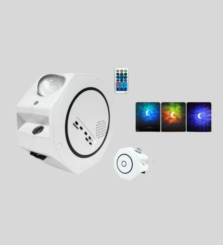 Romantik Atmosfer İçin Yıldızlı Gökyüzü LED Projektör - Lisinya