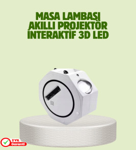 Çok Modlu Yıldız ve Okyanus Efektli Gece Işığı Projektörü - Lisinya