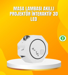 Uzaktan Kumandalı Zamanlayıcılı Galaksi Yıldız Projektörü - Lisinya