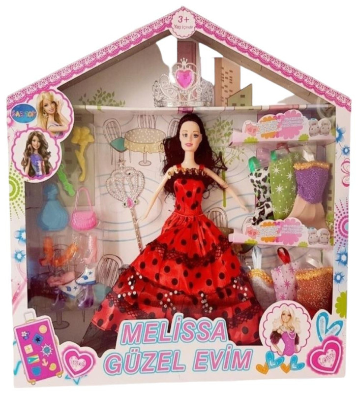 Bebek Yedek Elbiseli Ve Aksesuarlı - 1115-21 (Lisinya)