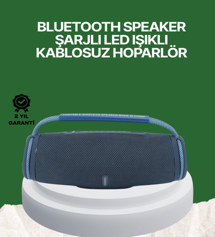 Net Stereo Ses Sunan IPX5 Su Geçirmez Bluetooth Hoparlör - Lisinya