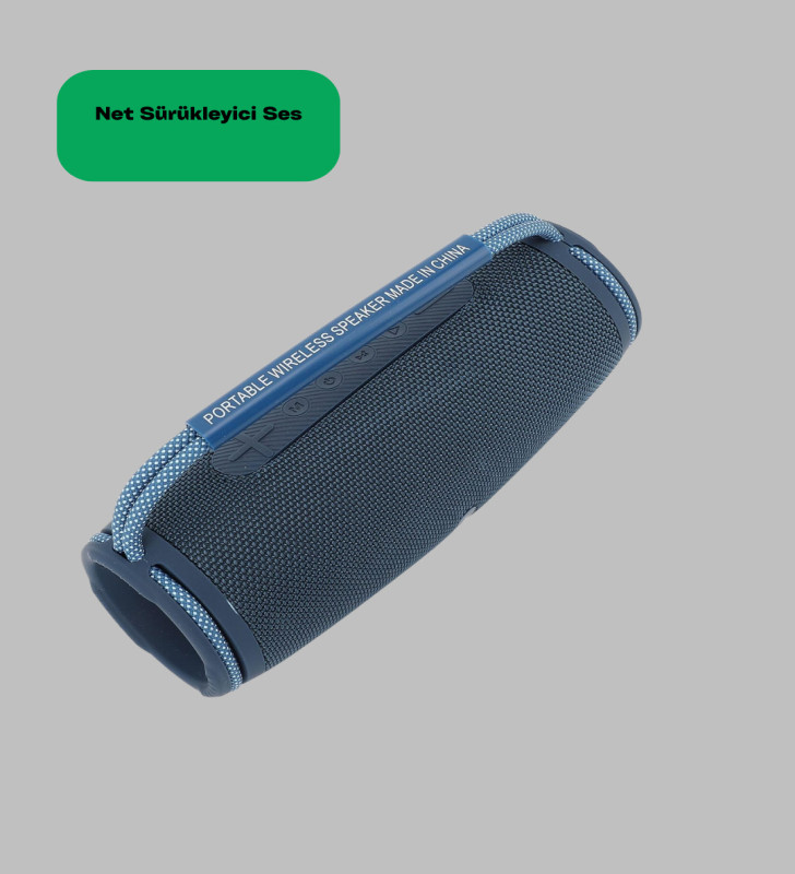 Net Stereo Ses Sunan IPX5 Su Geçirmez Bluetooth Hoparlör - Lisinya