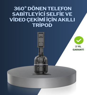 Canlı Yayın ve Video Çekimleri İçin Otomatik Yüz Takipli Masaüstü Gimbal - Lisinya