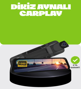 Ultra Geniş Açılı Araç Kamerası Dokunmatik Ayna Kayıtlı - Lisinya
