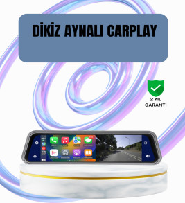 Ön Arka Kameralı Dokunmatik Dikiz Aynası 170° Geniş Açı - Lisinya