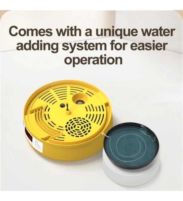 Mini Otomatik Ev Tipi Kuluçka: Elektrikli Tavuk ve Kuş Kuluçka Makinesi 6 Yumurtalı MX-6 ( Lisinya )