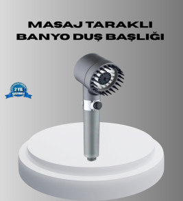 Spa Etkili Masaj Uçlu Duş Başlığı Ergonomik Tasarım - Lisinya
