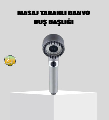Yüksek Basınçlı Masajlı Duş Başlığı Su Tasarruflu - Lisinya