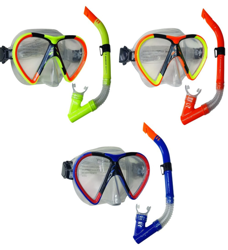 Yetişkin Maske Ve Şnorkel Safari Dalış Seti - 2356A/121CSB (Lisinya)