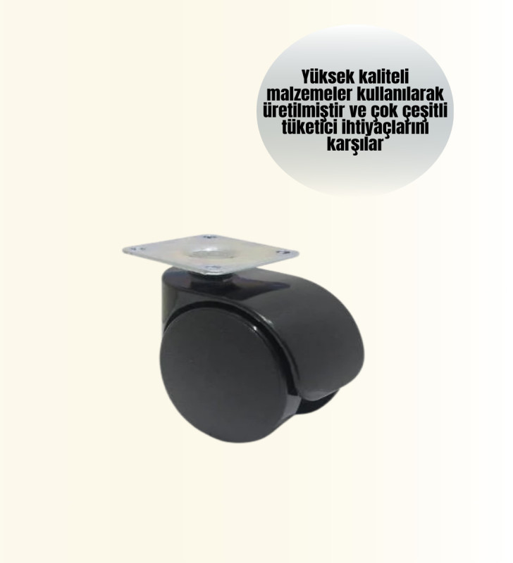 MASA AYAĞI 6CM KİLİTSİZ 4 ADET - Lisinya