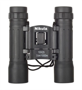 10X25 Av Dürbünü -56M/1000M - Kauçuk Kaplama Siyah ( Lisinya )