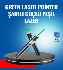 Avcılık ve Doğa Sporları İçin Güçlü Yeşil Lazer Pointer - Lisinya