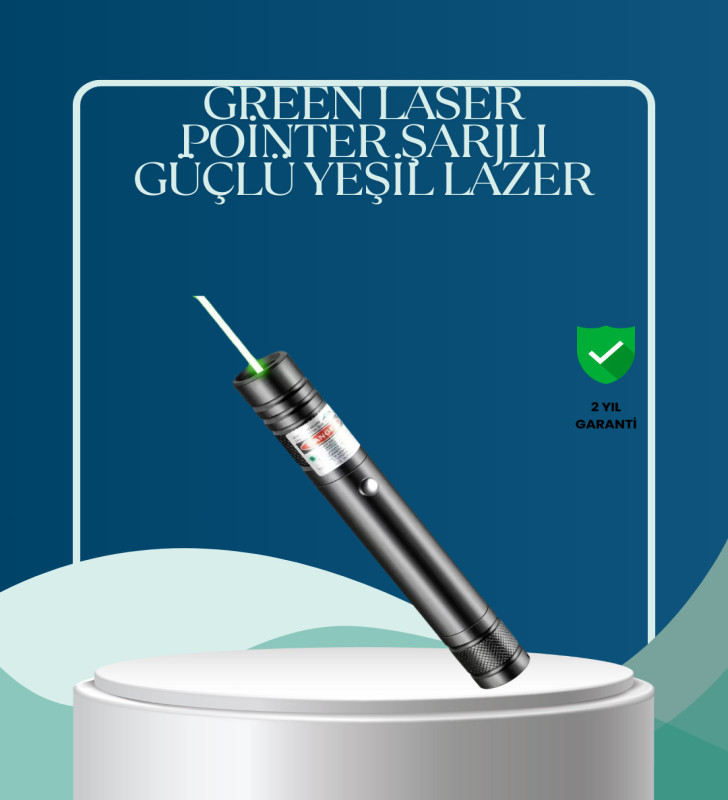Profesyonel Kullanım İçin 5000mW Yeşil Lazer İşaretleyici - Lisinya