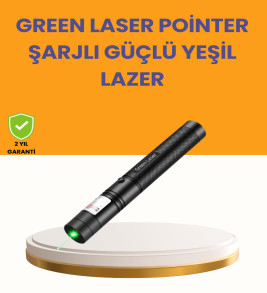 5000mW Yeşil Lazer Pointer Profesyonel Uzun Menzilli - Lisinya