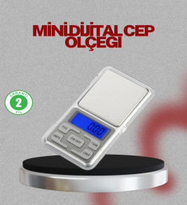 Mavi Işıklı LCD Ekranlı Hassas Tartı Terazisi - Lisinya