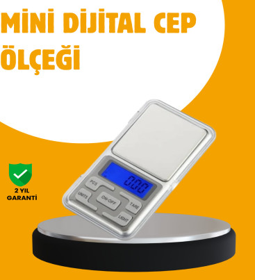Taşınabilir Dijital Cep Terazisi 5 Ölçüm Birimli - Lisinya