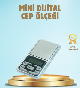 300 Gr Hassas Cep Terazisi Mavi Işıklı LCD Ekranlı - Lisinya