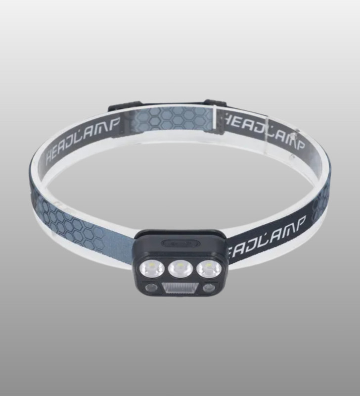 Kamp ve Trekking İçin Sensörlü LED Kafa Lambası - Lisinya