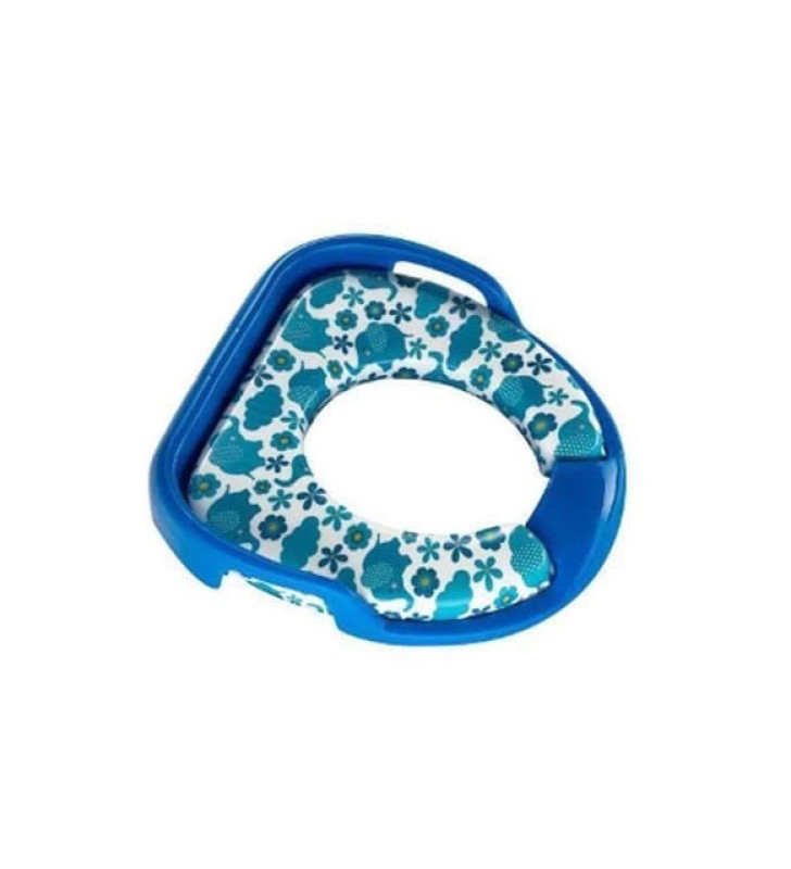 Softy Jumbo Kids Çocuk-Bebek Yanlardan Tutmalı Yumuşak Süngerli Klozet Kapağı Adaptörü ( Lisinya )