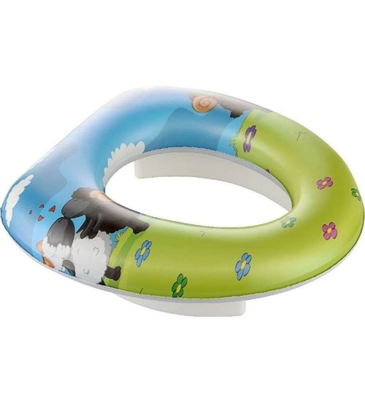 Baby Kids Çocuk-Bebek Pratik Yumuşak Süngerli Desenli Klozet Adaptörü ( Lisinya )