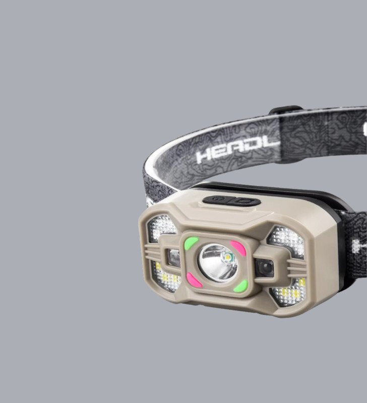 Şarjlı Wave Sensörlü LED Kafa Feneri Outdoor Kullanım - Lisinya