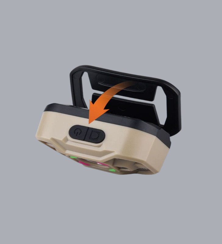 Şarjlı Wave Sensörlü LED Kafa Feneri Outdoor Kullanım - Lisinya