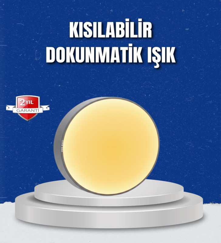 USB Şarjlı Sensörlü LED Lamba Otomatik Açılıp Kapanan - Lisinya