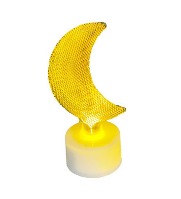 Dekoratif Led Lamba Metal Kaliteli Hediyelik 2 Adet (Lisinya)