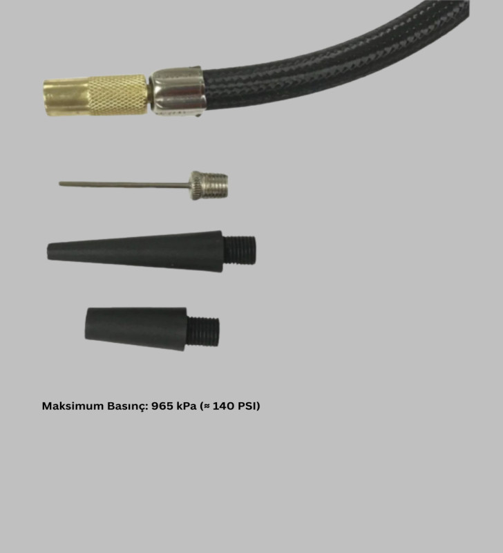 Metal Gövde Lastik Şişirme Kompresörü SUV 4x4 Uyumlu - Lisinya