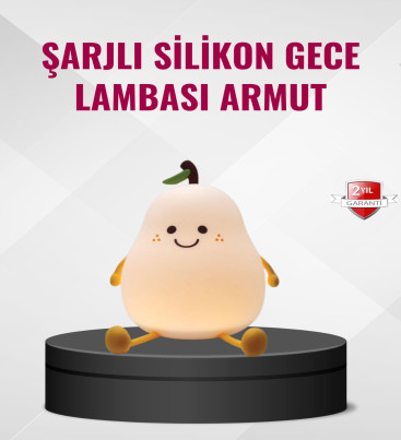 Armut Gece Lambası USB Şarjlı Ayarlanabilir LED Işık - Lisinya