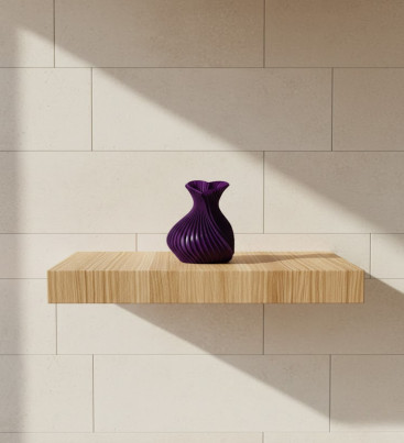 KALPLİ VAZO MOR - Lisinya