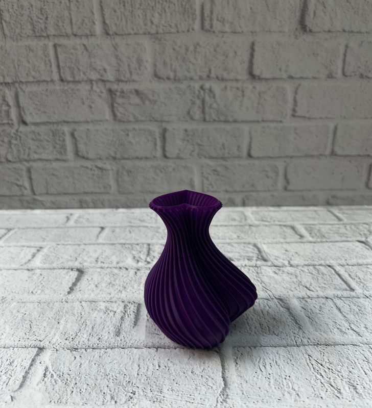 KALPLİ VAZO MOR - Lisinya