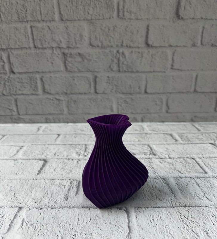 KALPLİ VAZO MOR - Lisinya