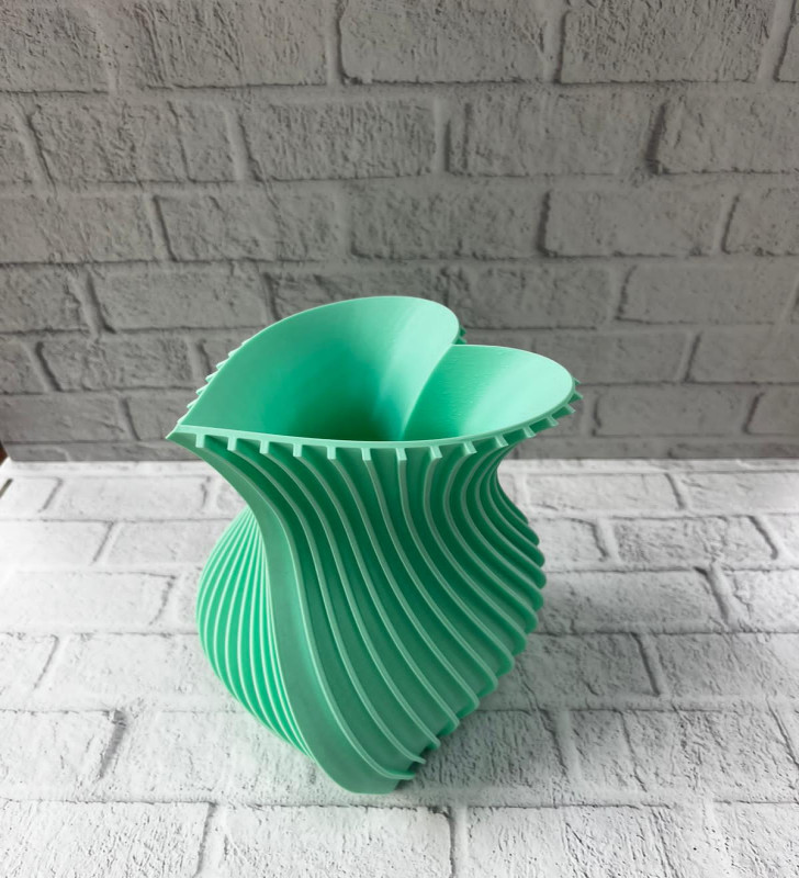 KALPLİ VAZO TURKUAZ - Lisinya