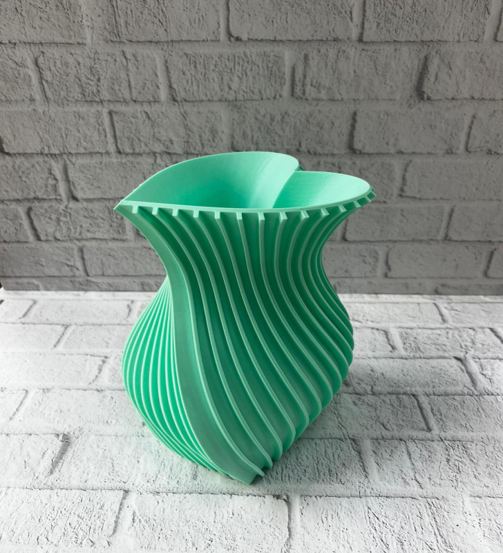 KALPLİ VAZO TURKUAZ - Lisinya