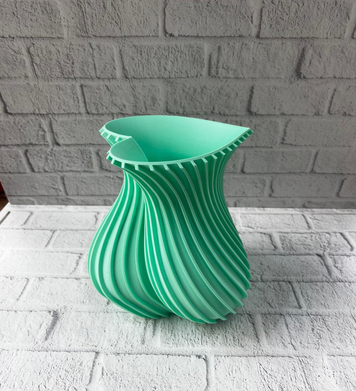 KALPLİ VAZO TURKUAZ - Lisinya