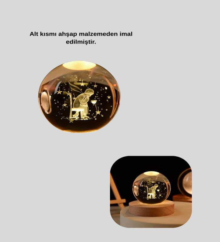 KÜCÜK PRENS VE GÜL KÜRE - Lisinya